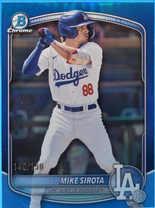 Mike Sirota [Blue Refractor] #BDC-11