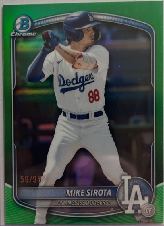 Mike Sirota [Green Refractor] #BDC-11