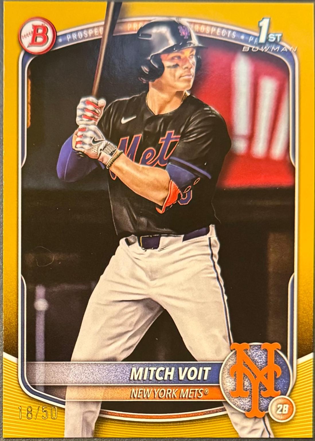 Mitch Voit [Gold Refractor] #BDC-71