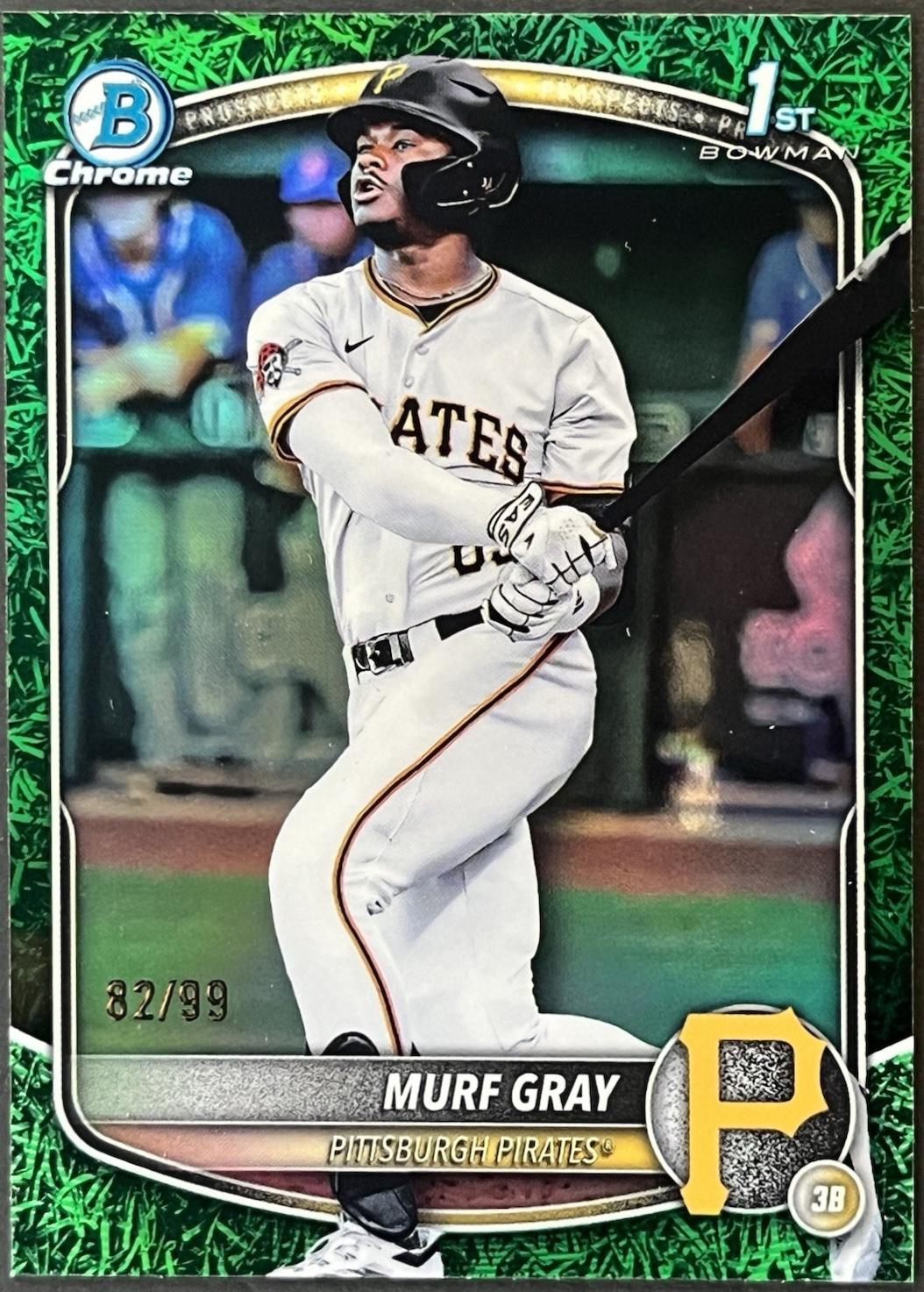Murf Gray [Green Grass Refractor] #BDC-108