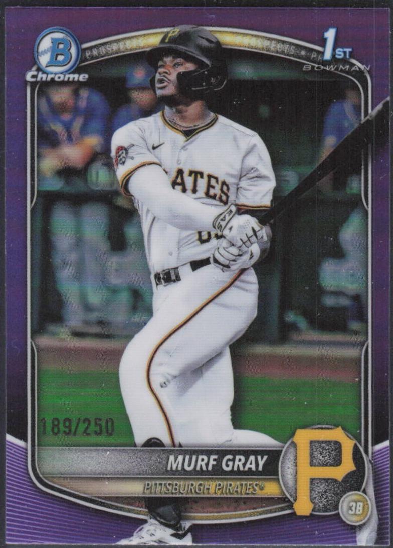 Murf Gray [Purple Refractor] #BDC-108