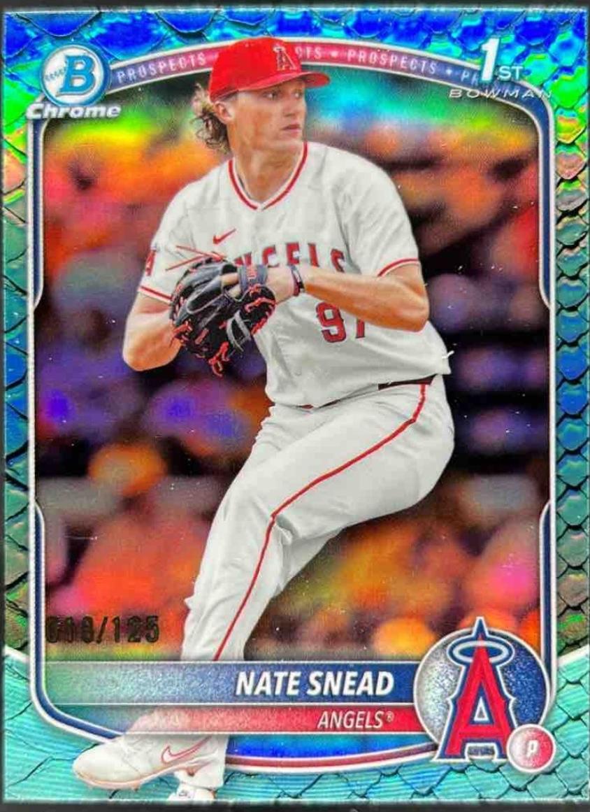Nate Snead [Aqua Reptilian Refractor] #BDC-38