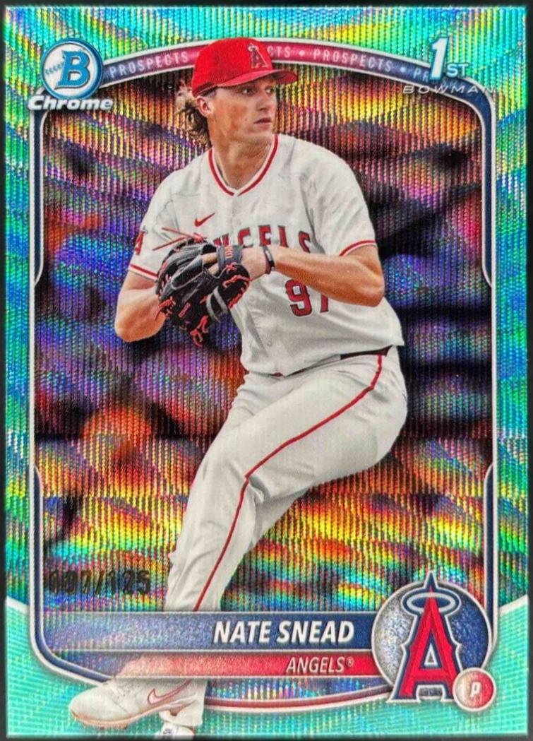 Nate Snead [Aqua Wave Refractor] #BDC-38