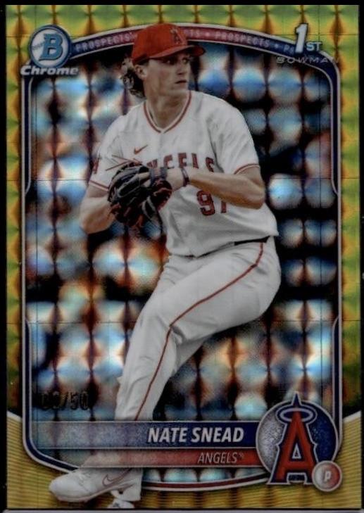 Nate Snead [Gold Refractor] #BDC-38