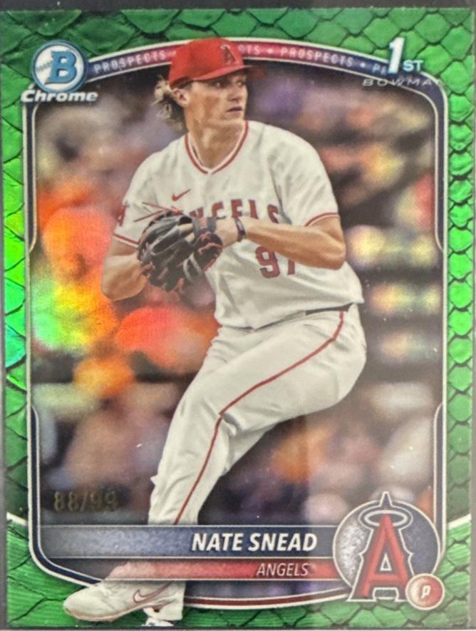 Nate Snead [Green Reptilian Refractor] #BDC-38