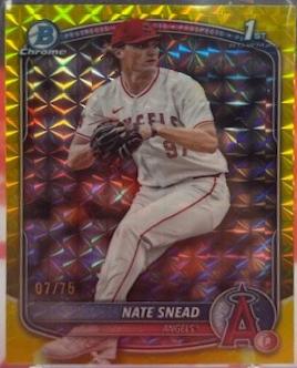 Nate Snead [Yellow Refractor] #BDC-38