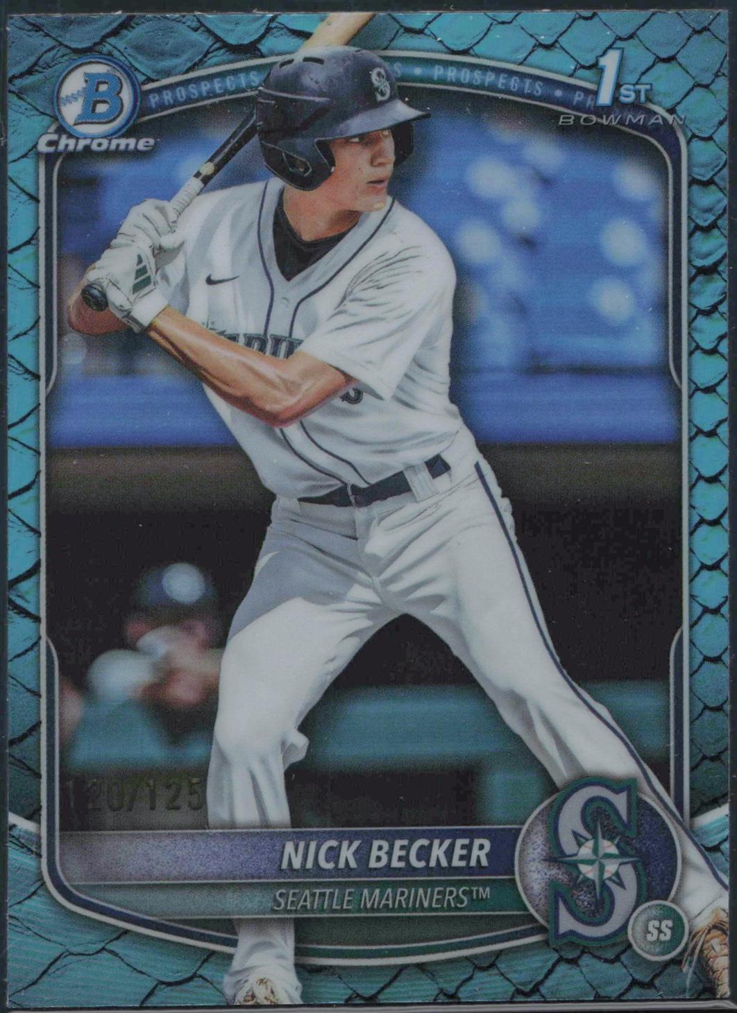 Nick Becker [Aqua Geometric] #BDC-100