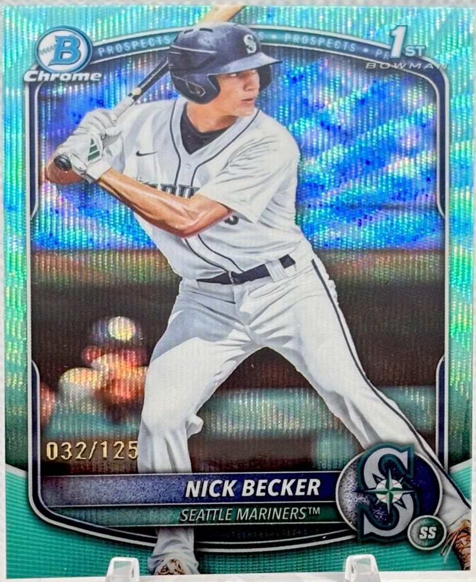 Nick Becker [Aqua Wave Refractor] #BDC-100