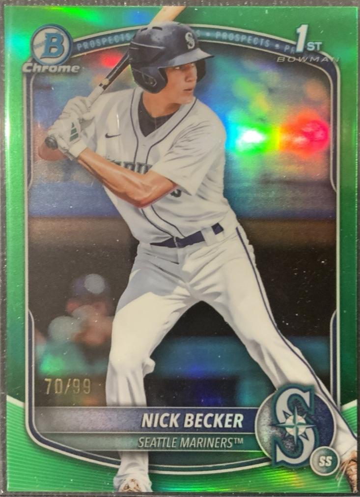 Nick Becker [Green Refractor] #BDC-100