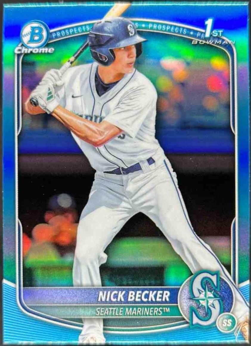 Nick Becker [Sky Blue Refractor] #BDC-100