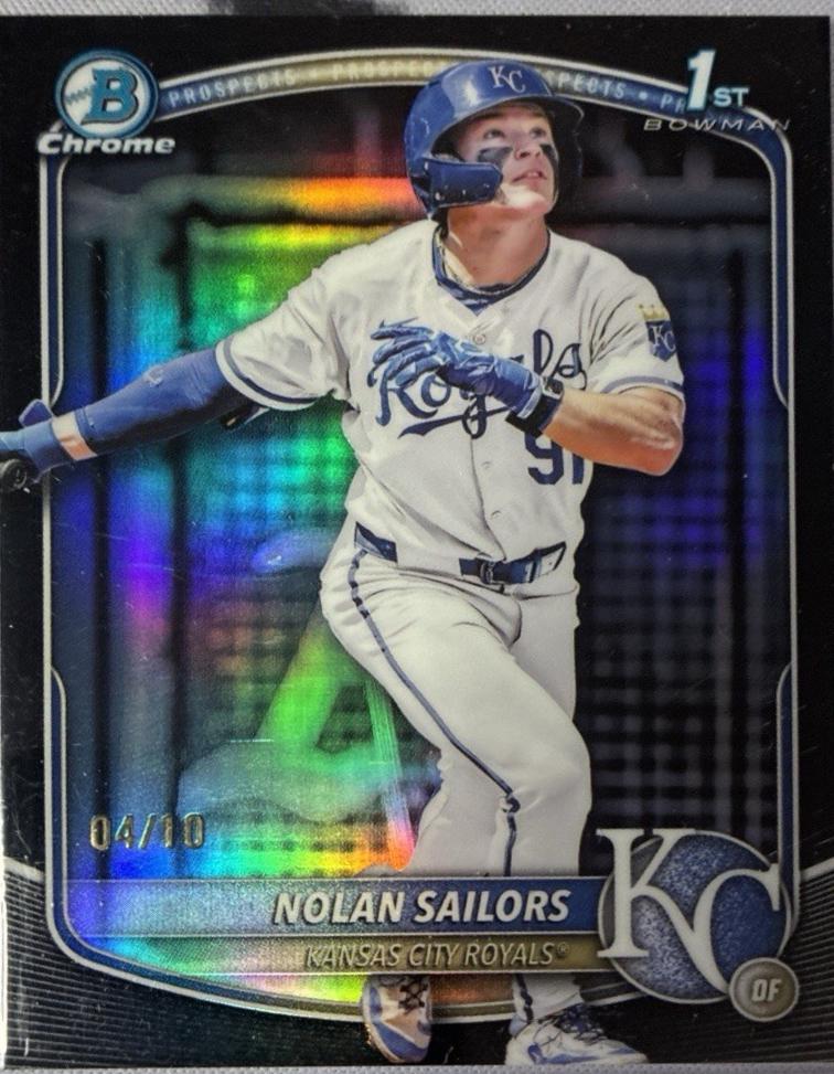 Nolan Sailors [Black Refractor] #BDC-86