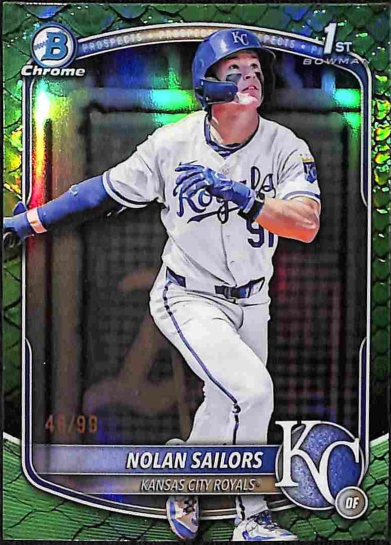 Nolan Sailors [Green Reptilian Refractor] #BDC-86