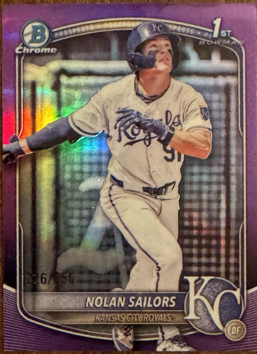 Nolan Sailors [Purple Refractor] #BDC-86