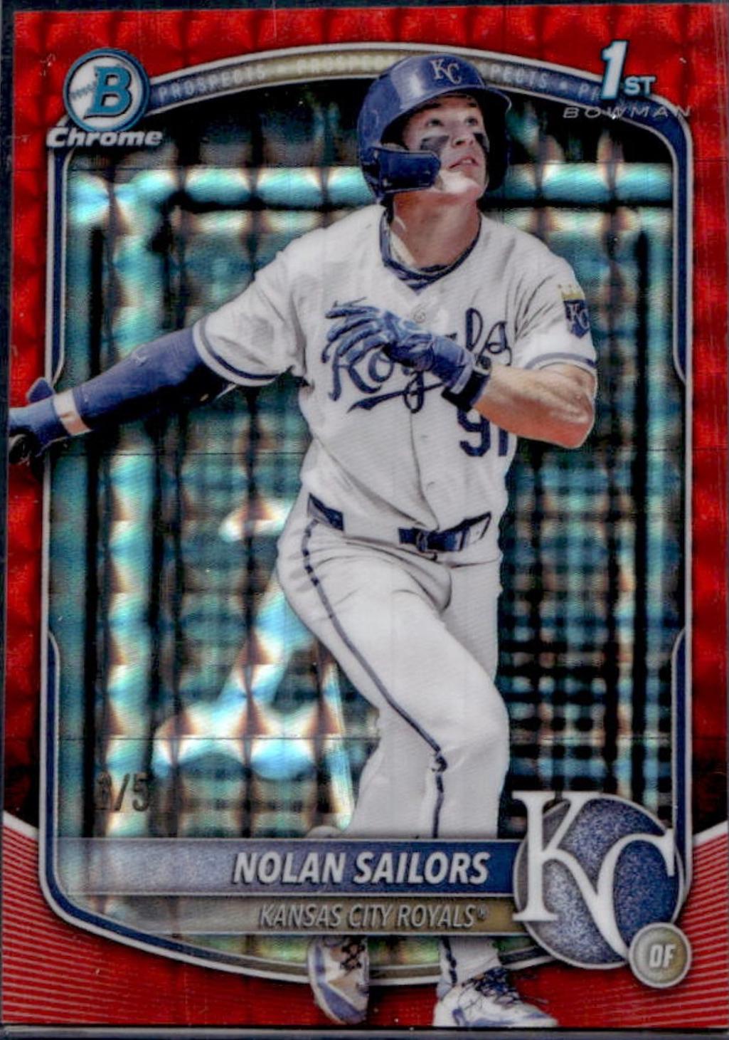 Nolan Sailors [Red Geometric] #BDC-86