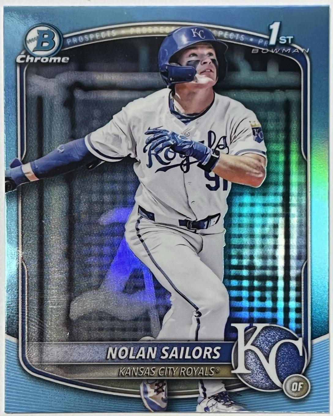 Nolan Sailors [Sky Blue Refractor] #BDC-86
