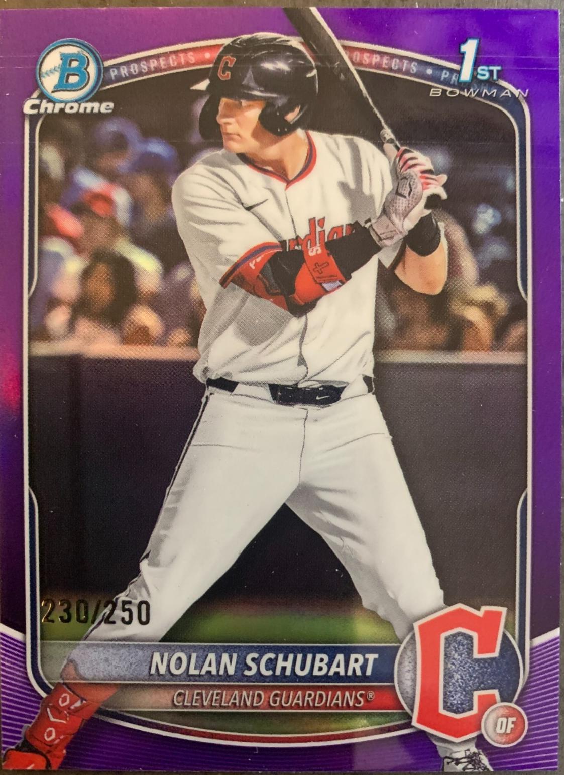 Nolan Schubart [Purple Refractor] #BDC-192