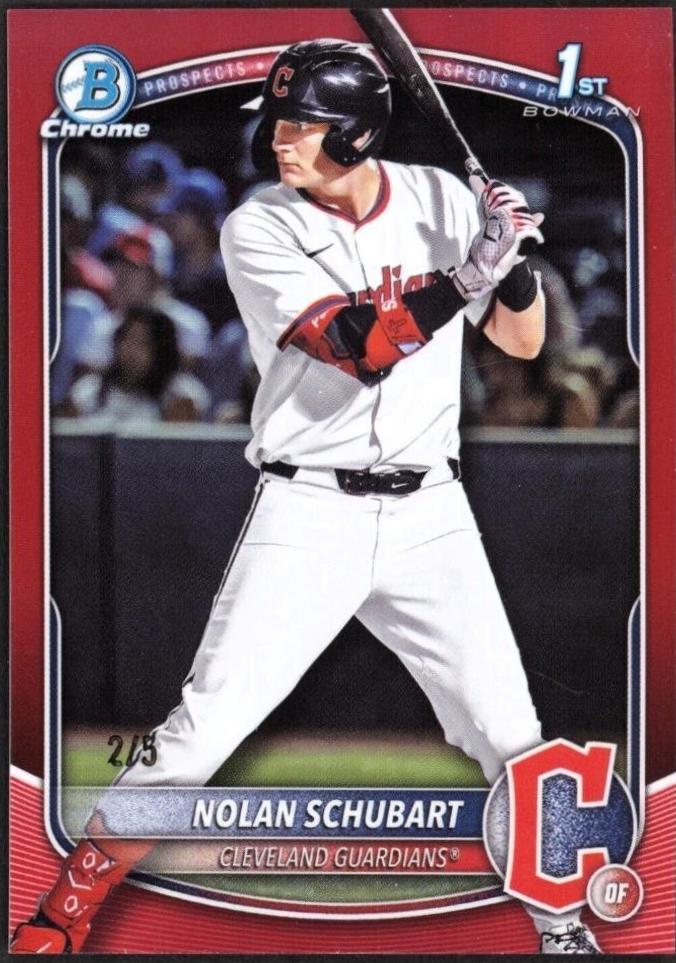 Nolan Schubart [Red Refractor] #BDC-192