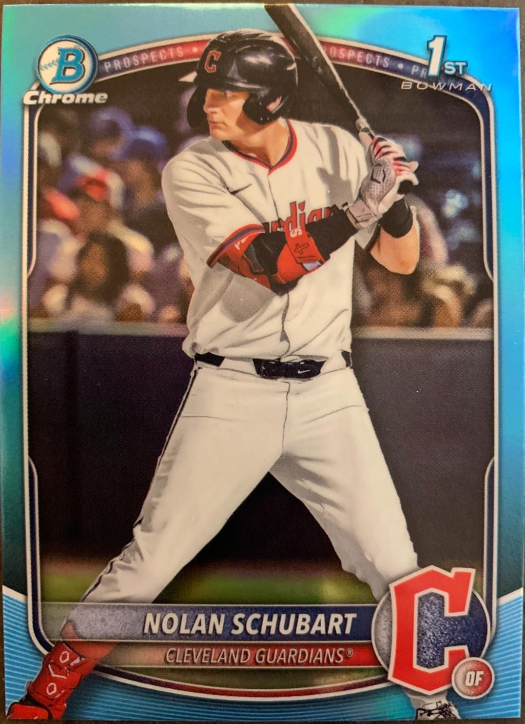 Nolan Schubart [Sky Blue Refractor] #BDC-192