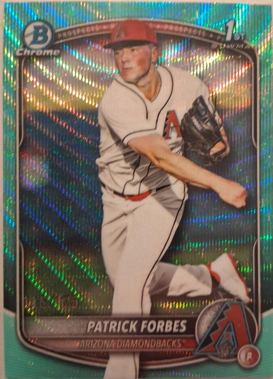 Patrick Forbes [Aqua Reptilian Refractor] #BDC-89