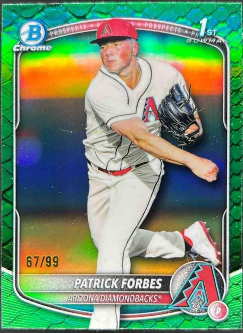 Patrick Forbes [Green Reptilian Refractor] #BDC-89