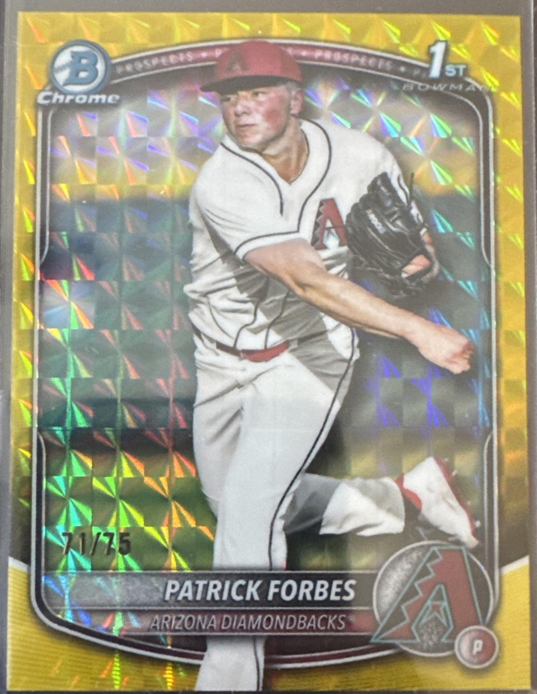 Patrick Forbes [Yellow Geometric] #BDC-89