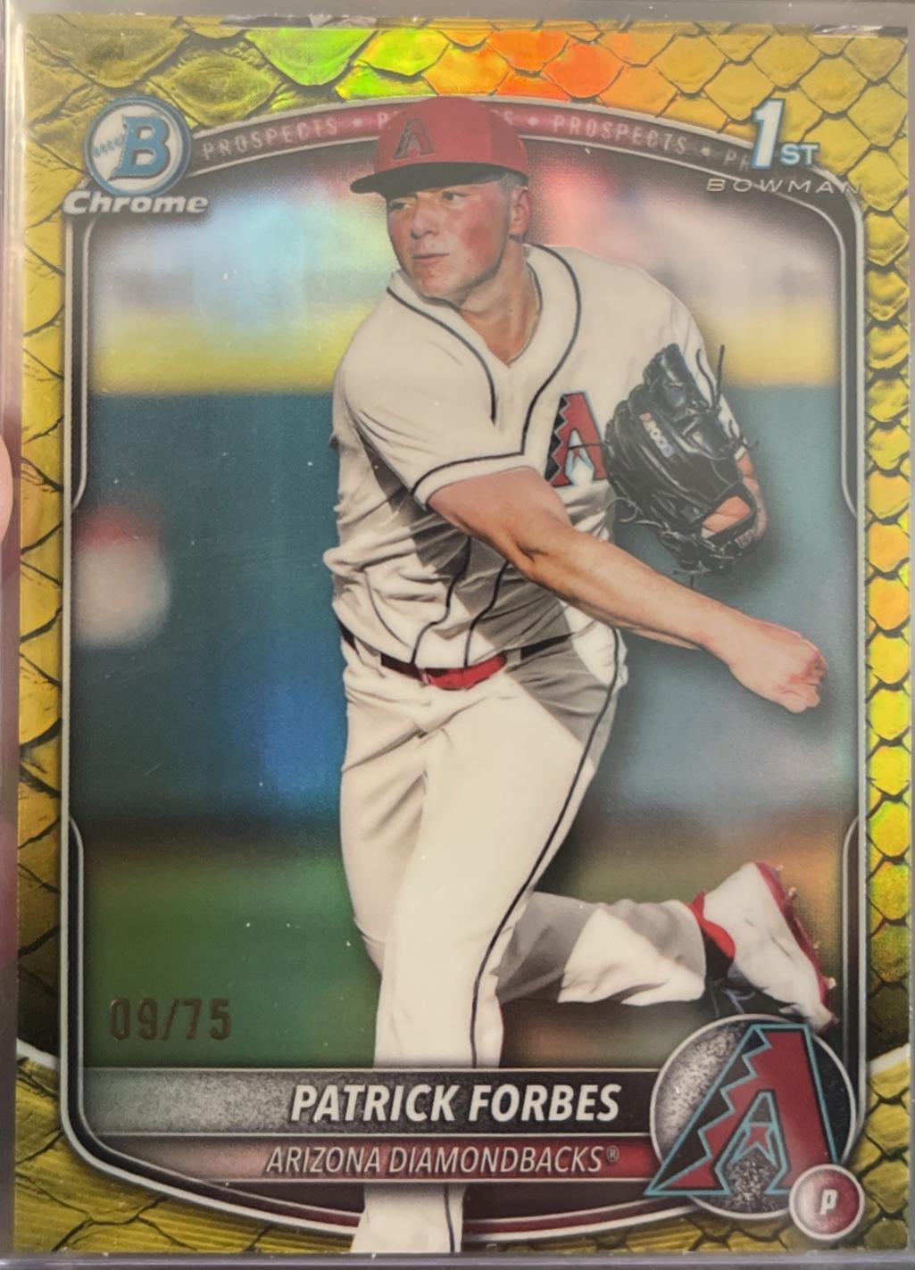 Patrick Forbes [Yellow Reptilian Refractor] #BDC-89