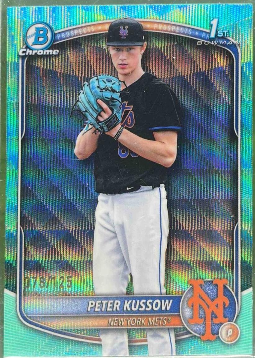 Peter Kussow [Aqua Wave Refractor] #BDC-179