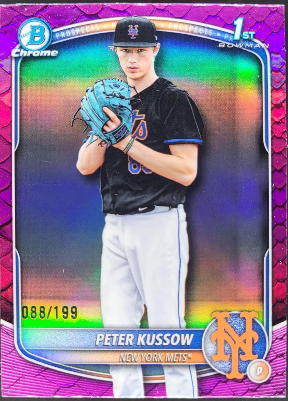 Peter Kussow [Fuchsia Reptilian Refractor] #BDC-179