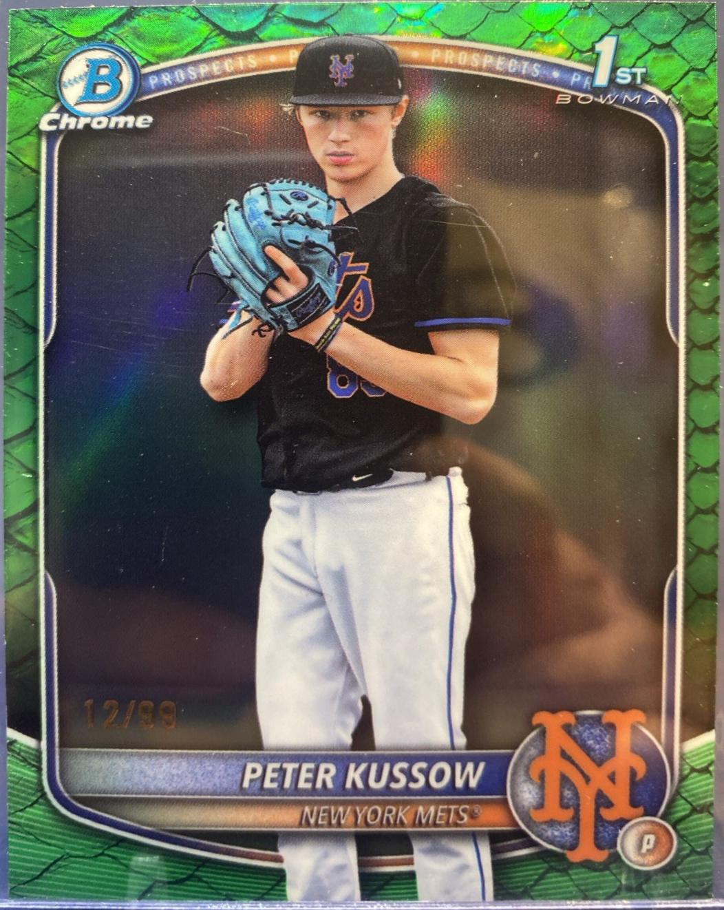 Peter Kussow [Green Reptilian Refractor] #BDC-179