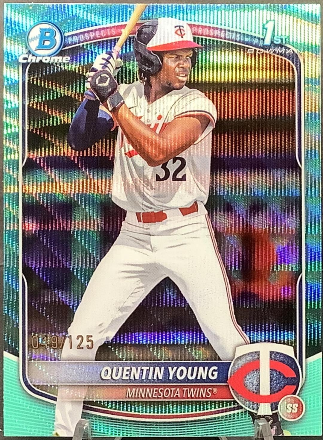Quentin Young [Aqua Wave Refractor] #BDC-92