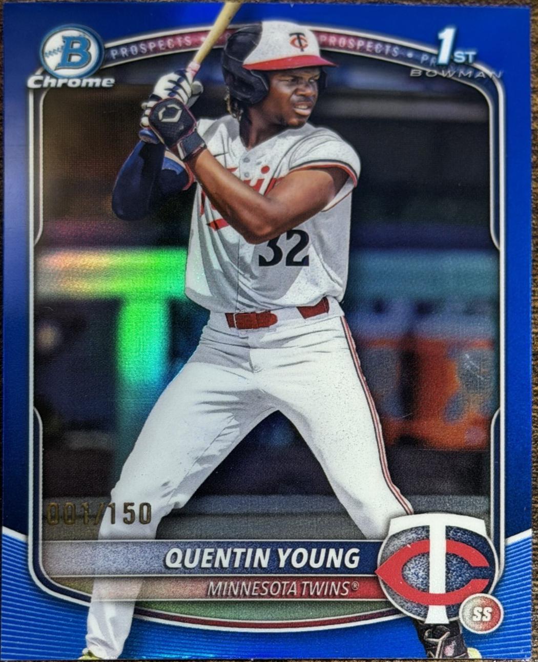 Quentin Young [Blue Refractor] #BDC-92