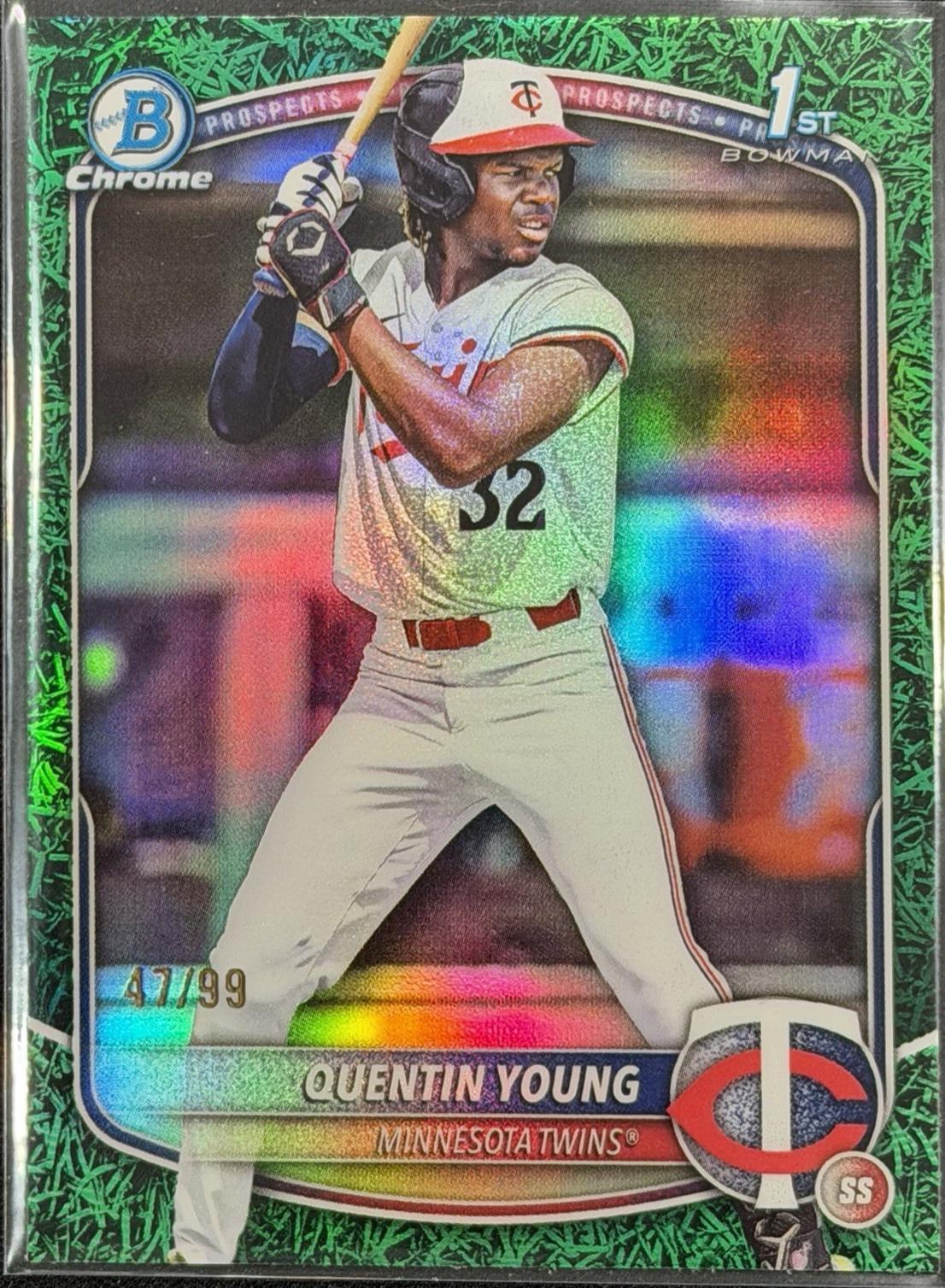 Quentin Young [Green Grass Refractor] #BDC-92