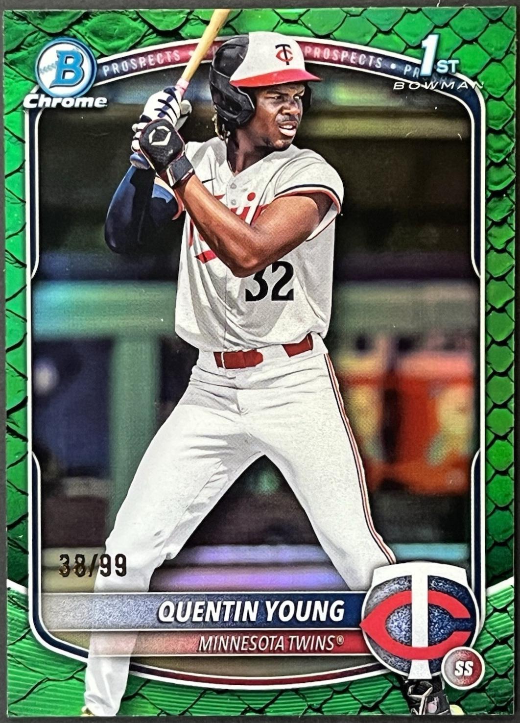 Quentin Young [Green Reptilian Refractor] #BDC-92