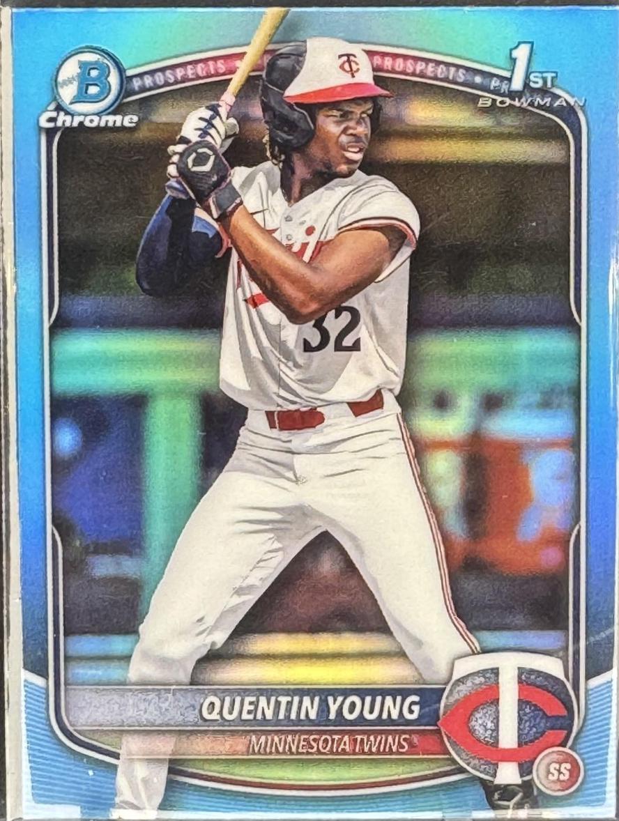 Quentin Young [Sky Blue Refractor] #BDC-92
