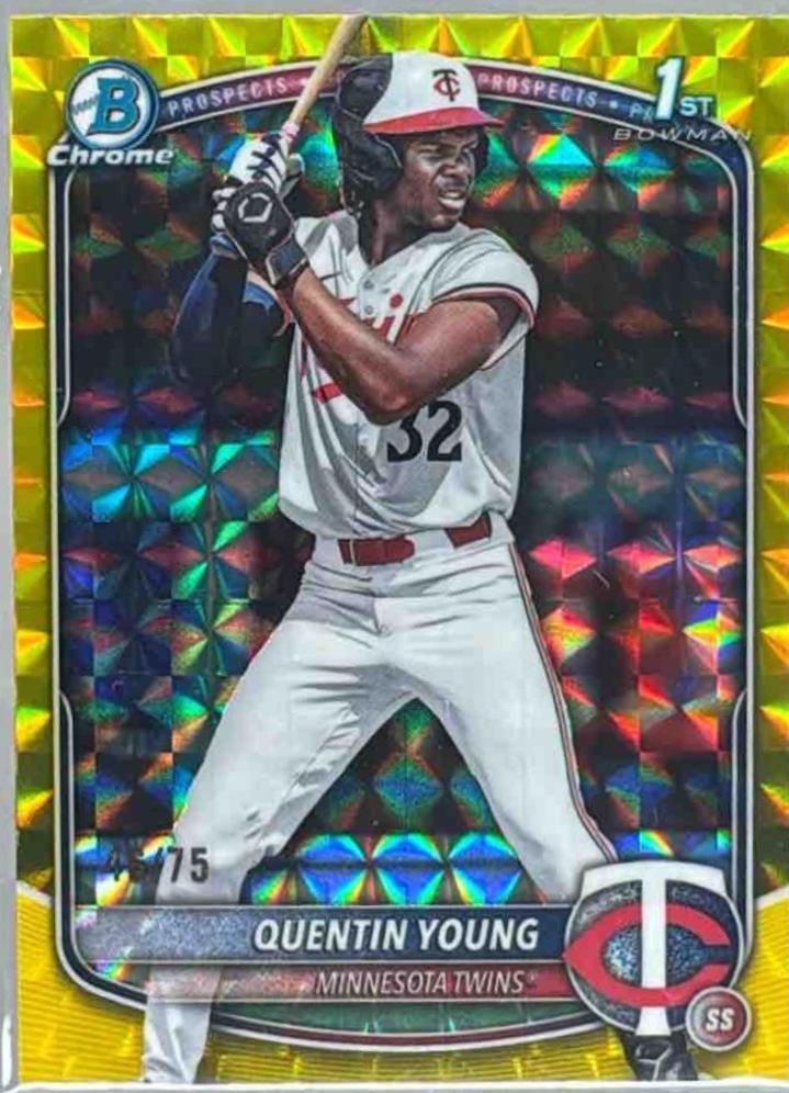 Quentin Young [Yellow Refractor] #BDC-92