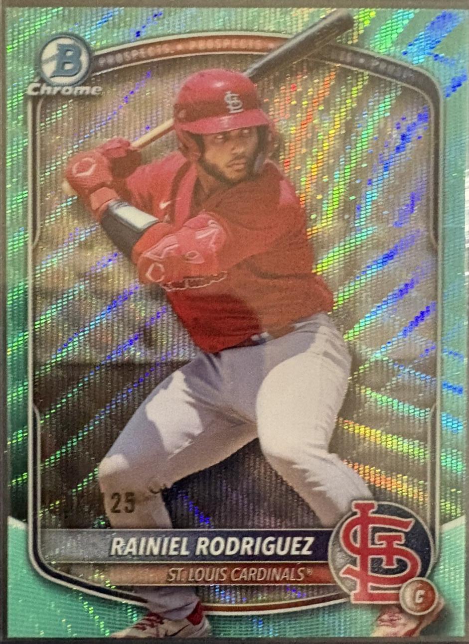 Rainiel Rodriguez [Aqua Wave Refractor] #BDC-72