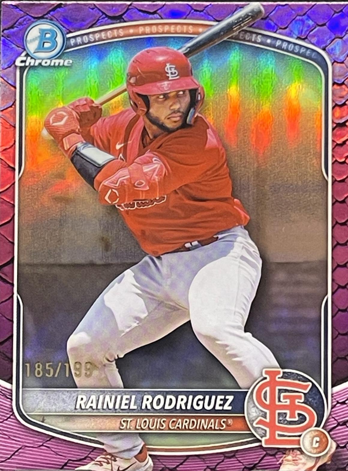 Rainiel Rodriguez [Fuchsia Reptilian Refractor] #BDC-72
