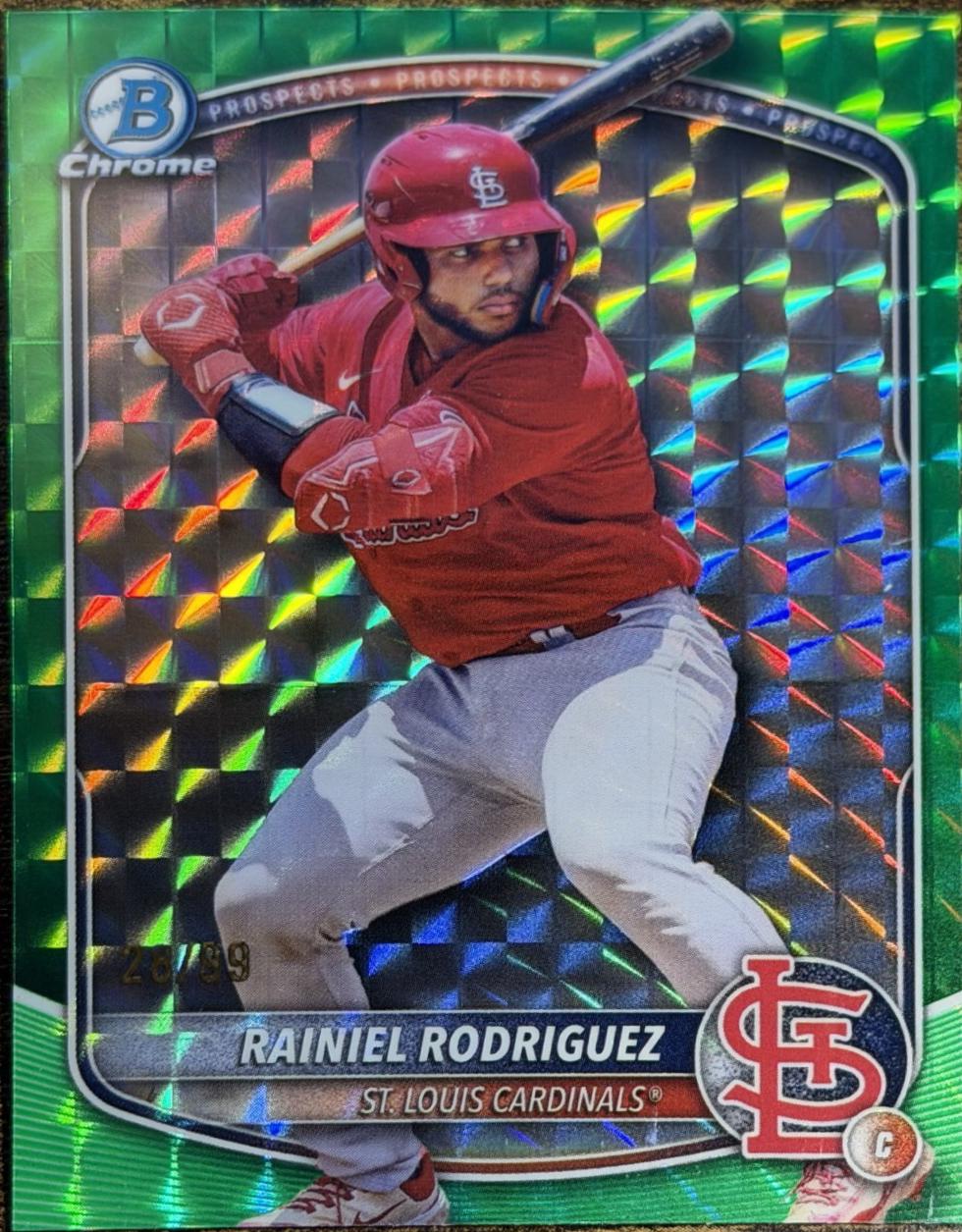 Rainiel Rodriguez [Green Refractor] #BDC-72