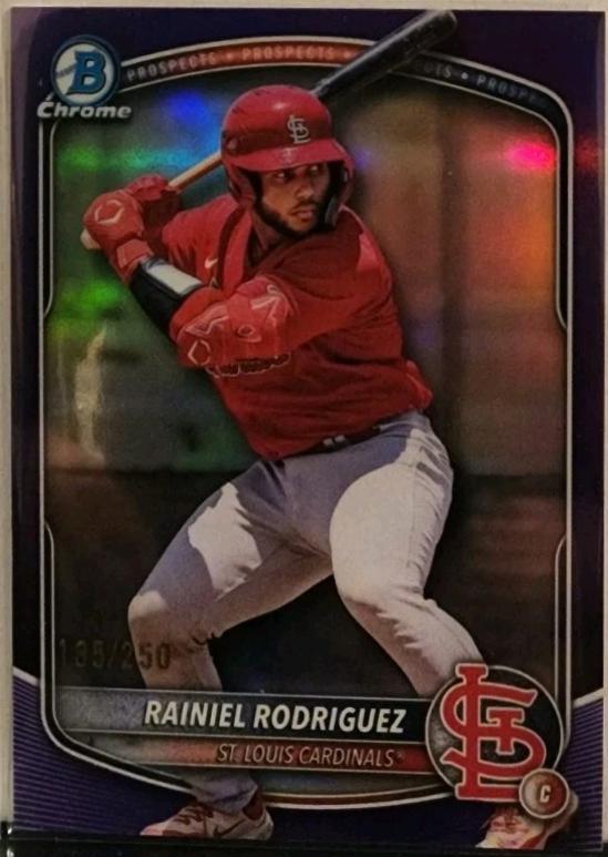 Rainiel Rodriguez [Purple Refractor] #BDC-72