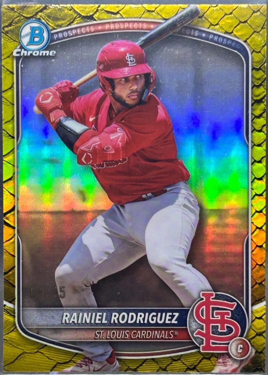 Rainiel Rodriguez [Yellow Reptilian Refractor] #BDC-72