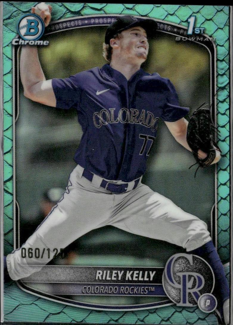 Riley Kelly [Aqua Reptilian Refractor] #BDC-79