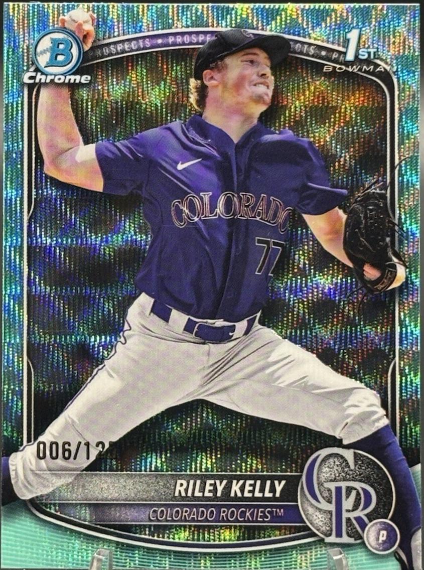 Riley Kelly [Aqua Wave Refractor] #BDC-79