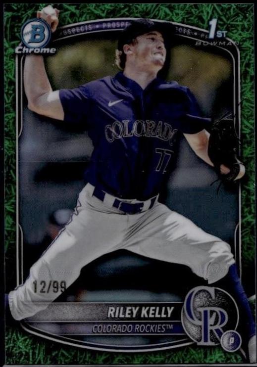 Riley Kelly [Green Grass Refractor] #BDC-79