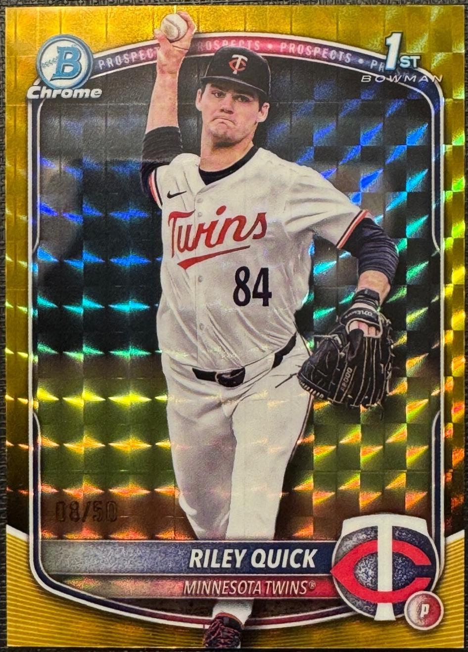 Riley Quick [Gold Refractor] #BDC-23