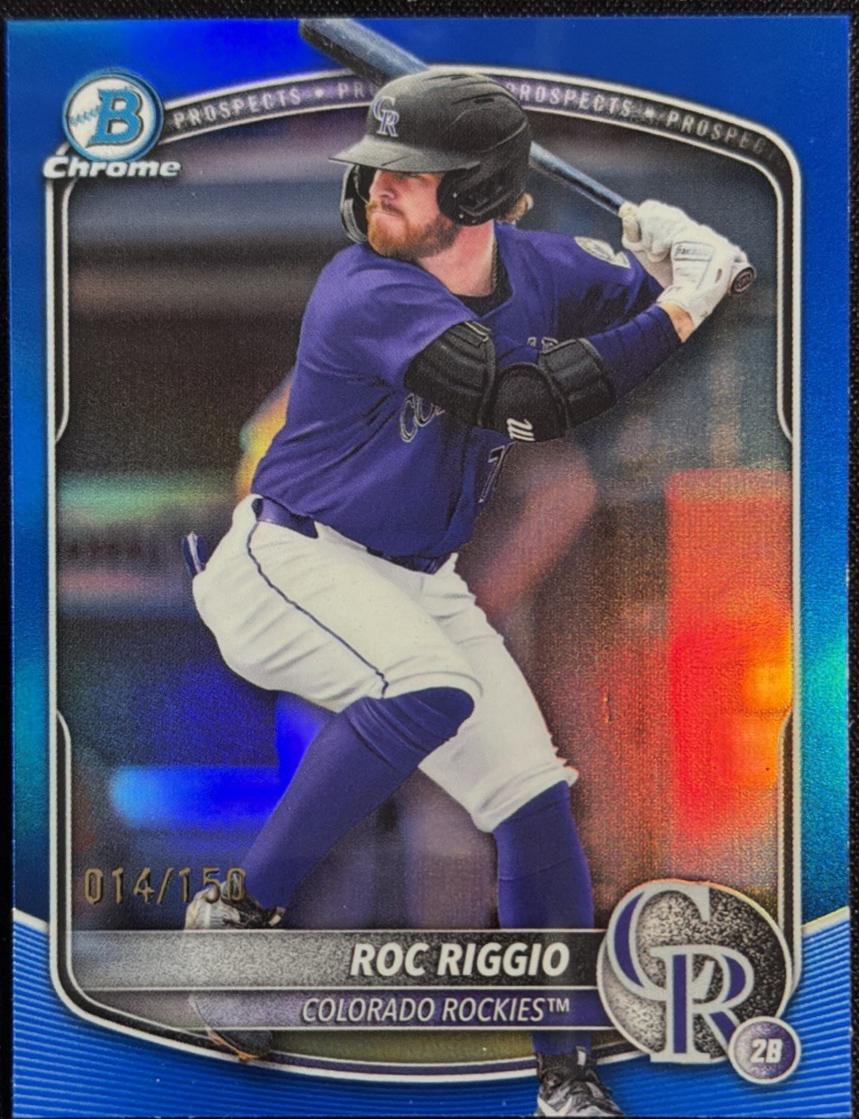 Roc Riggio [Blue Refractor] #BDC-19