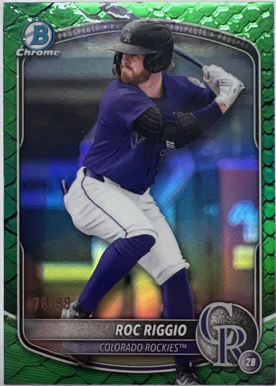Roc Riggio [Green Reptilian Refractor] #BDC-19