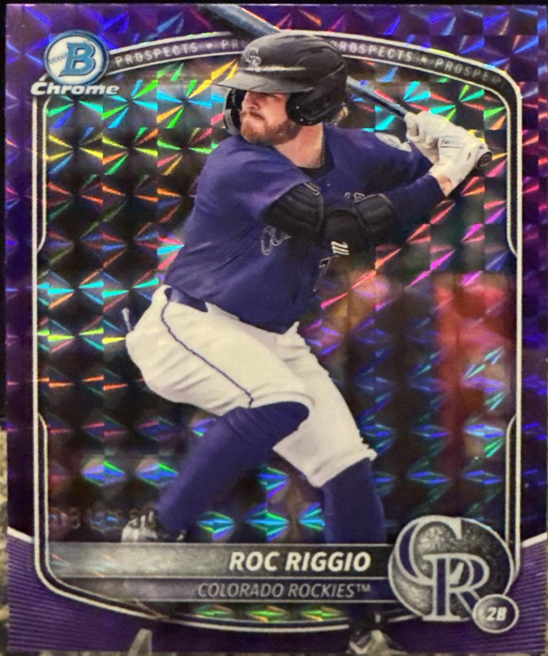 Roc Riggio [Purple Geometric] #BDC-19