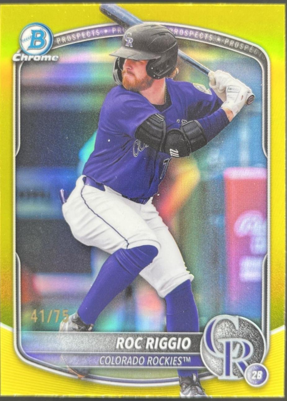 Roc Riggio [Yellow Refractor] #BDC-19