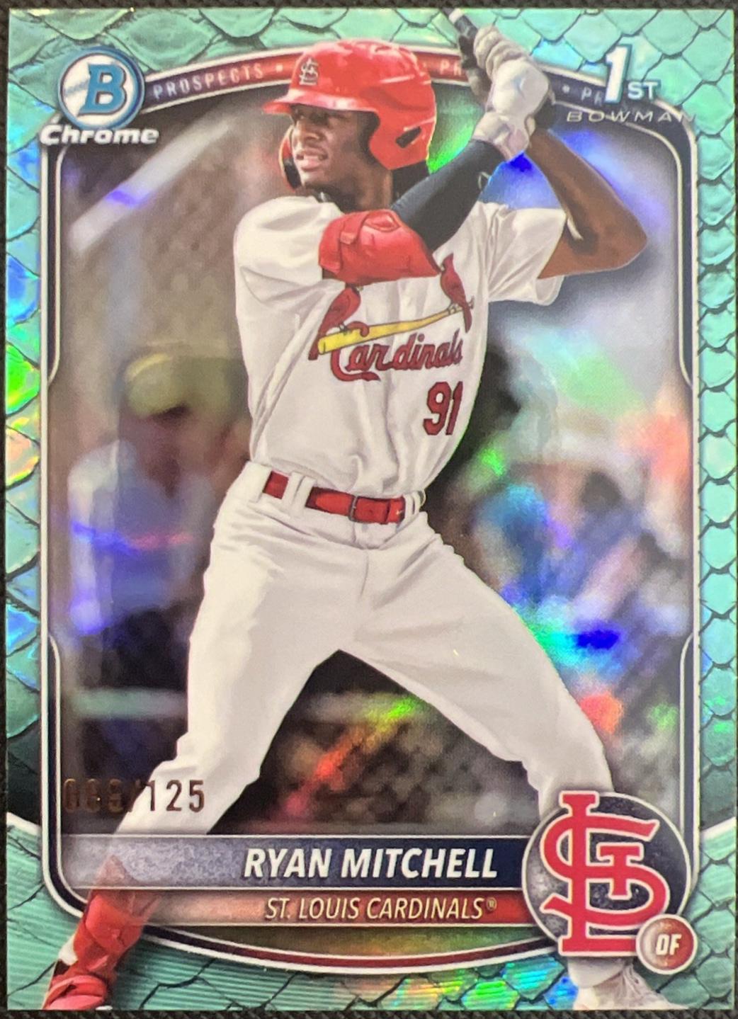 Ryan Mitchell [Aqua Reptilian Refractor] #BDC-77
