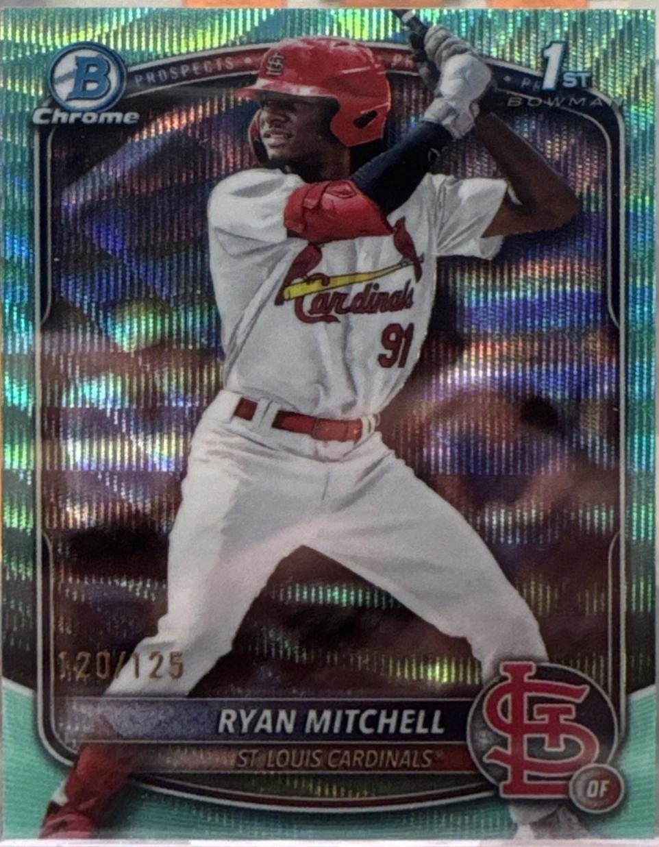 Ryan Mitchell [Aqua Wave Refractor] #BDC-77